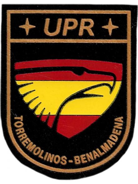 Policía nacional CNP unidad de prevención y reacción UPR Torremolinos Benalmádena parche insignia emblema distintivo [0]