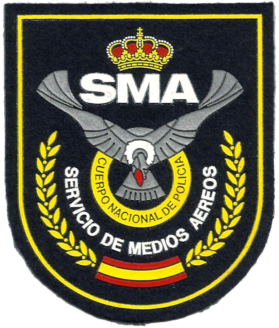 Policía Nacional Cnp Servicio De Medios Aéreos Parche Insignia Emblema