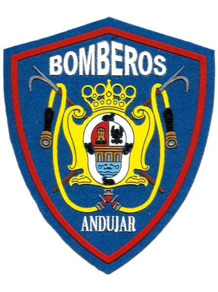 Bomberos de Andújar parche insignia emblema distintivo ecusson pompiers patch fire 