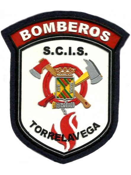 Bomberos de Torrelavega parche insignia emblema distintivo