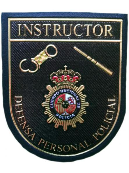 Policía nacional CNP Instructor defensa personal policial parche insignia emblema distintivo 