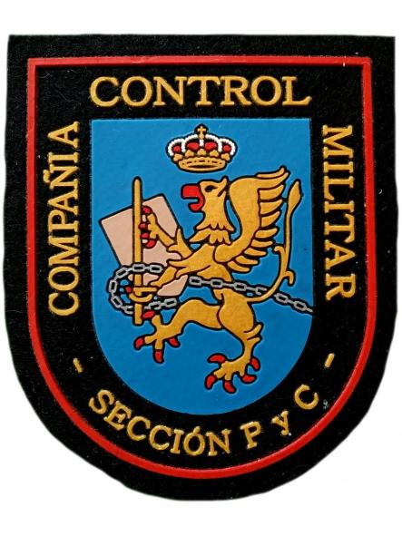 Guardia Real Compañía Militar de Control parche insignia emblema patch ecusson [0]