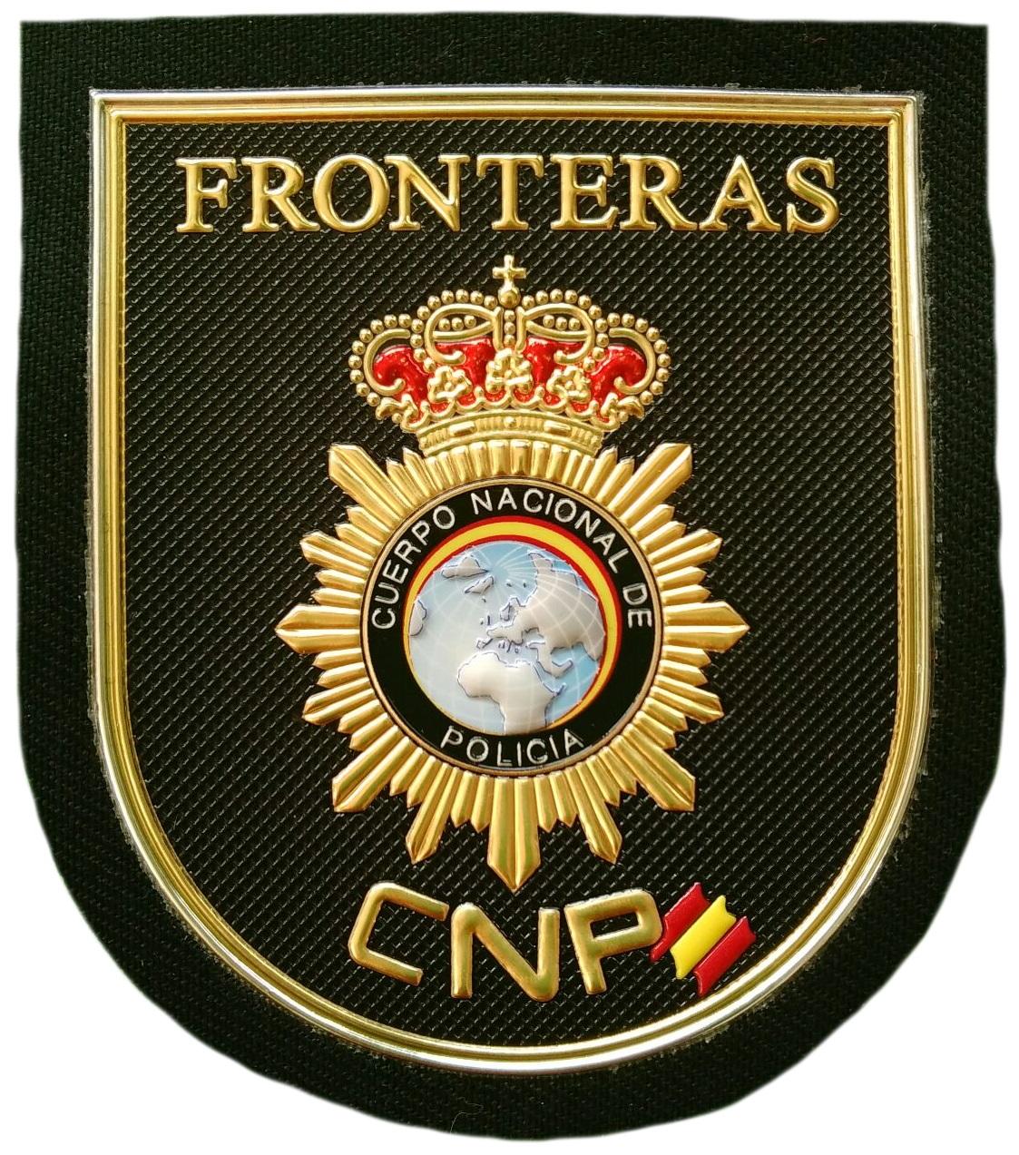 Policía Nacional Cnp Fronteras Parche Insignia Emblema Distintivo 795