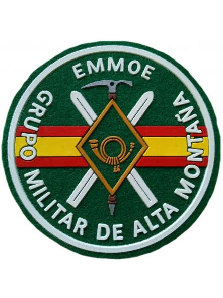 Ejército de Tierra EMMOE Grupo Militar de Alta Montaña parche insignia emblema distintivo patch ecusson [0]
