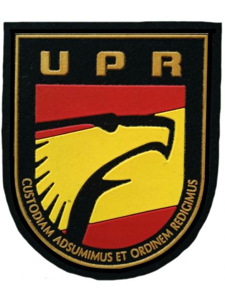 Policía nacional CNP unidad de prevención y reacción UPR parche insignia emblema distintivo 