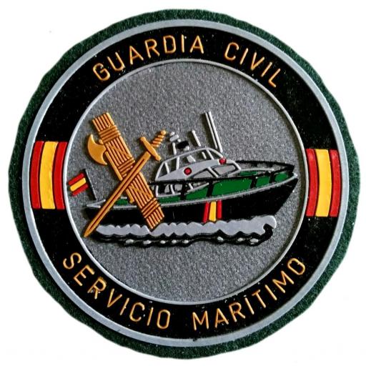 Guardia civil servicio marítimo parche insignia emblema distintivo [0]