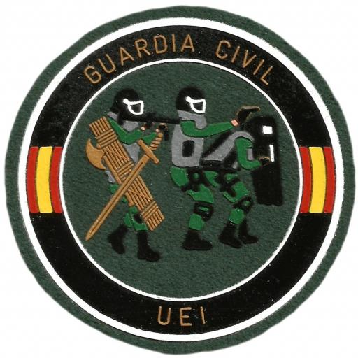 Guardia civil UEI unidad especial de intervención parche insignia emblema distintivo [0]