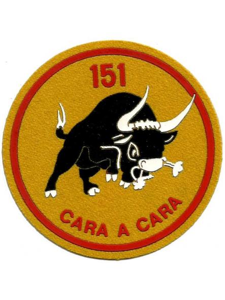 Ejército del Aire Escuadrón 151 cara a cara parche insignia emblema distintivo Air Force [0]
