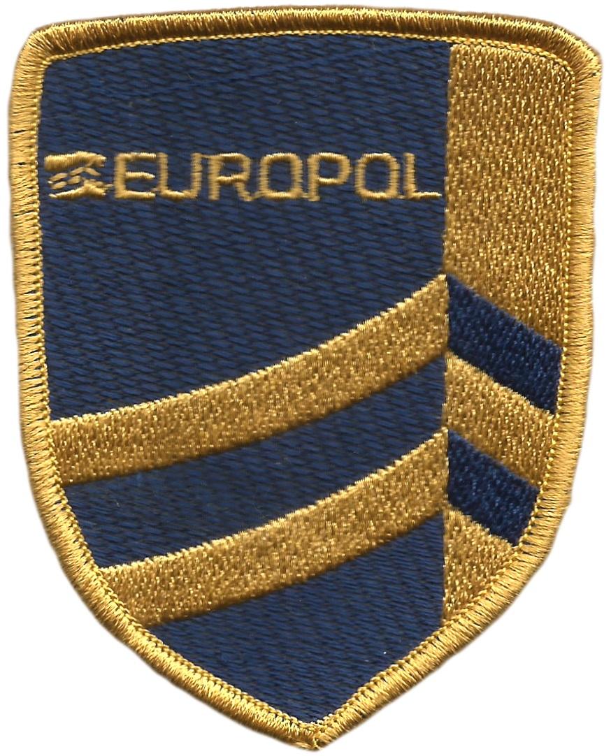 Policía de Europa Europol parche insignia emblema distintivo Police Dept