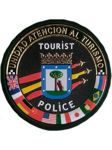 Policía Municipal Madrid Unidad de atención al turismo parche insignia emblema distintivo [0]