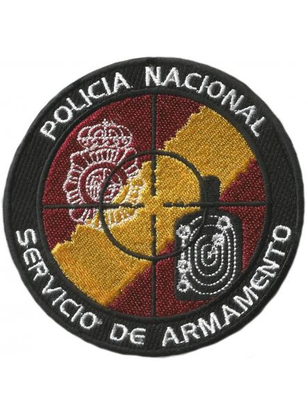 Policía nacional CNP servicio de armamento parche insignia emblema police patch ecusson [0]