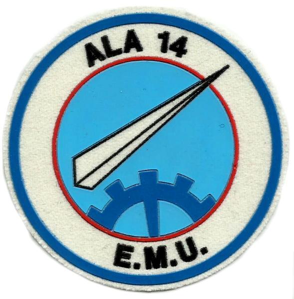 Ejército del aire Ala 14 EMU parche insignia emblema distintivo patch ecusson Air Force