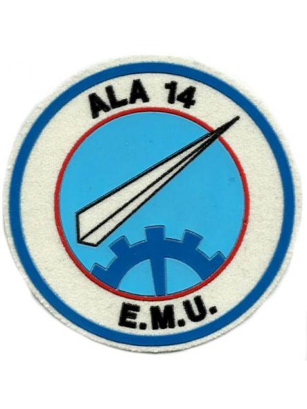 Ejército del aire Ala 14 EMU parche insignia emblema distintivo patch ecusson Air Force [0]