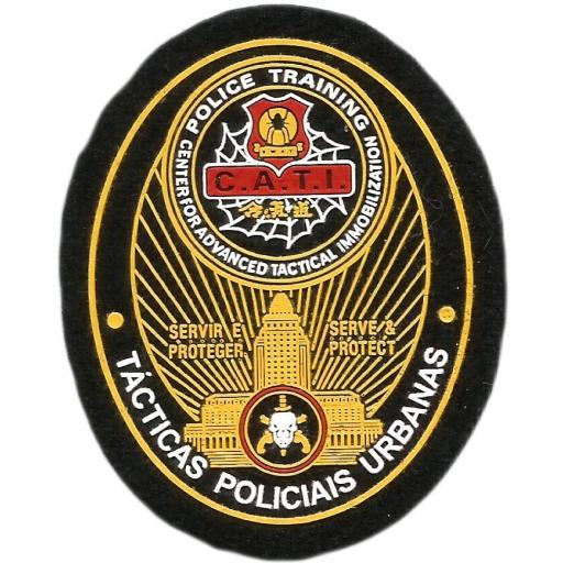 Policía federal de Brasil BOPE tácticas policiales urbanas parche insignia emblema distintivo [0]