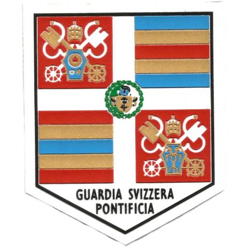 Guardia suiza vaticana Papa Francisco I parche insignia emblema distintivo
