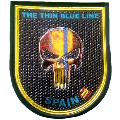 The think blue line punisher España parche insignia emblema distintivo [0]