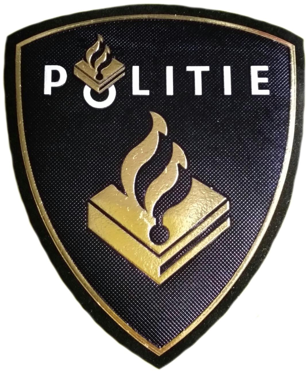 Policía nacional de Holanda Países Bajos Politie parche insignia emblema distintivo
