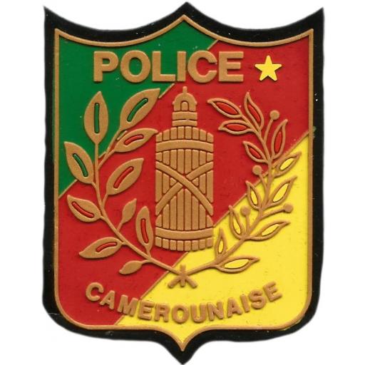 Policía nacional de Camerún parche insignia emblema distintivo [0]