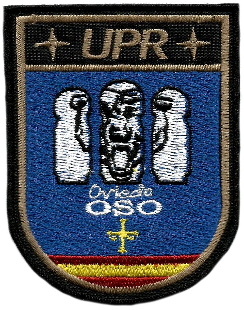 Policía Nacional CNP UPR Osos Oviedo parche insignia emblema patch ecusson