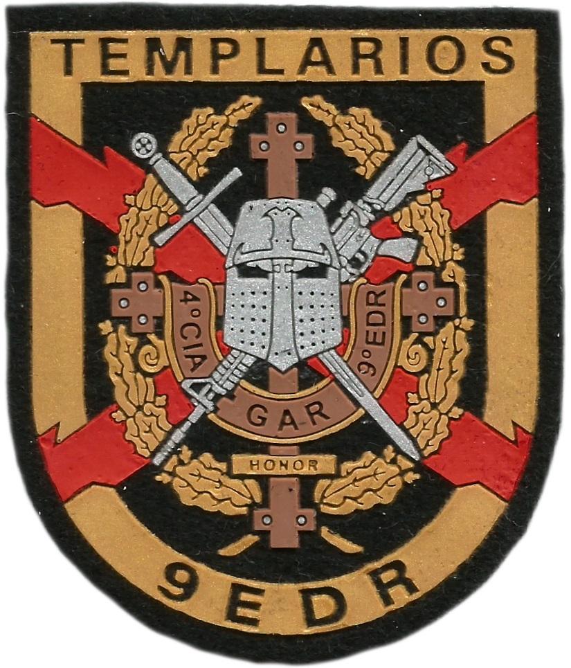 Guardia civil GAR grupo de acción rápida Antiterroristas Templarios parche insignia emblema distintivo  
