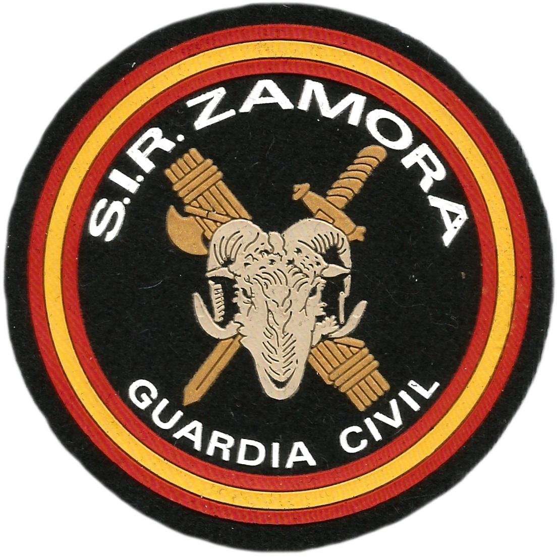 Guardia Civil SIR Zamora parche insignia emblema distintivo