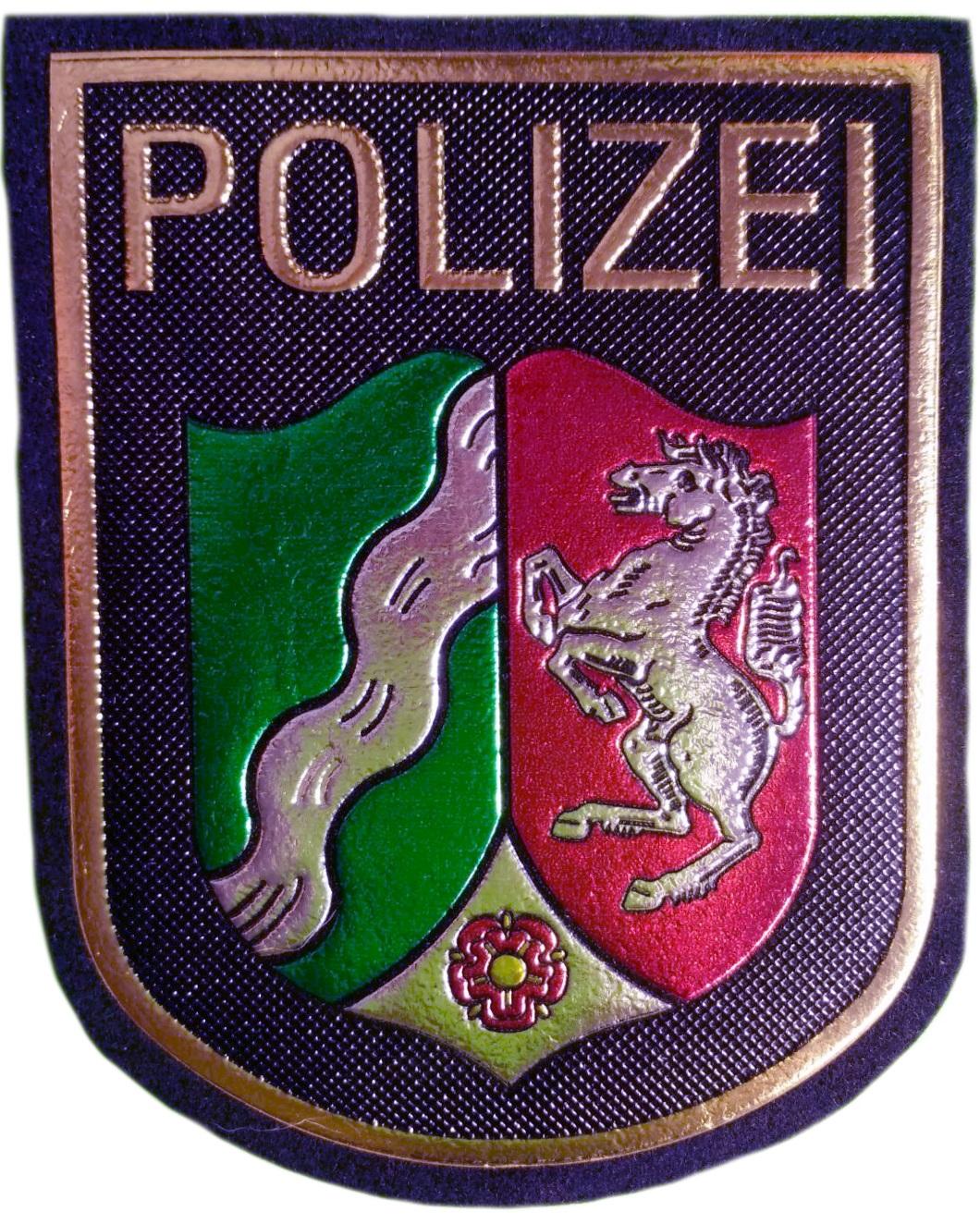 Policía Land de Renania del Norte Westfalia Alemania parche insignia emblema distintivo