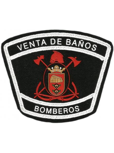 Bomberos Venta de Baños Palencia parche insignia emblema distintivo pompiers ecusson [0]