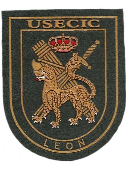 Guardia civil USECIC León parche insignia emblema distintivo Gendarmerie