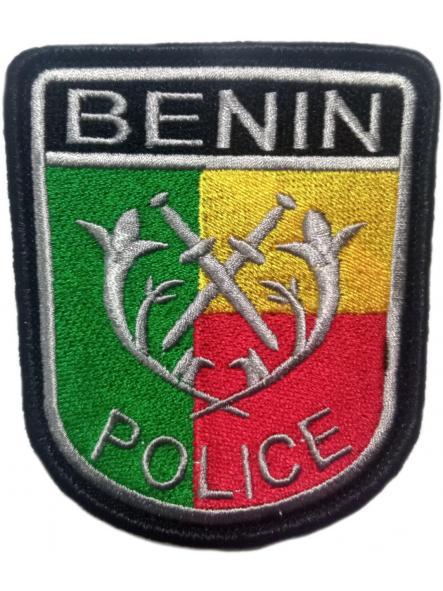 Policía Nacional de Benín parche insignia emblema patch ecusson Police Dept