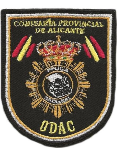 Policía Nacional CNP ODAC Alicante Oficina de Atención al Ciudadano parche insignia emblema distintivo
