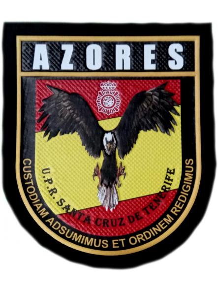 Policía Nacional CNP UPR Azores Tenerife parche insignia emblema ecusson patch [0]