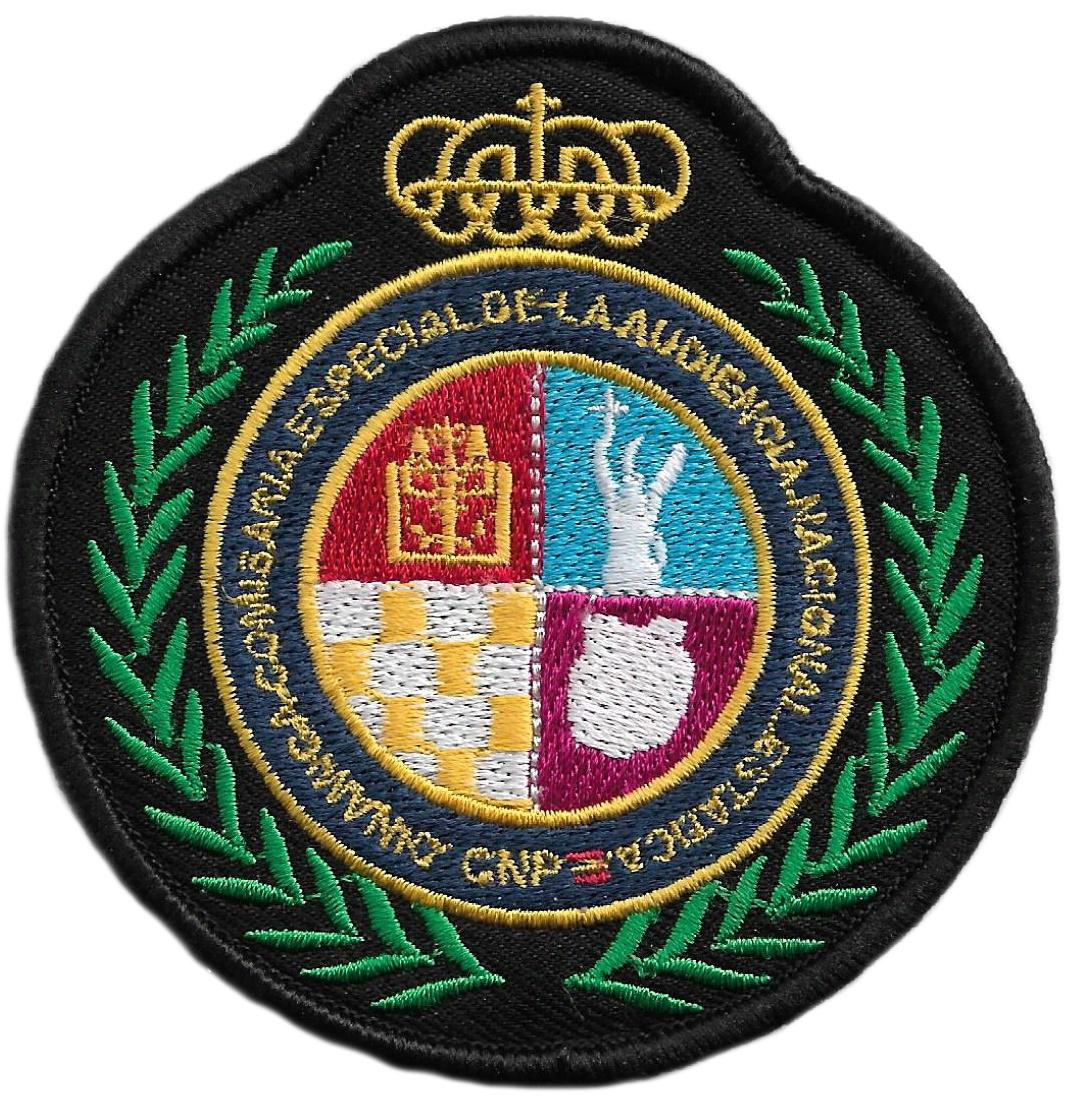 Policía Nacional CNP Comisaría Especial de la Audiencia Nacional parche insignia emblema patch ecusson