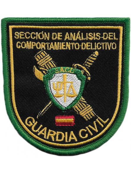 Guardia Civil SACD Sección de Análisis del Comportamiento Delictivo parche insignia emblema Gendarmerie