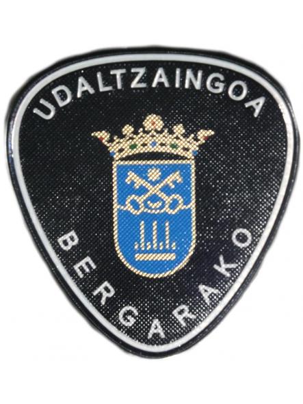 POLICÍA MUNICIPAL UDALTZAINGOA BERGARA BERGARAKO PARCHE INSIGNIA EMBLEMA [0]