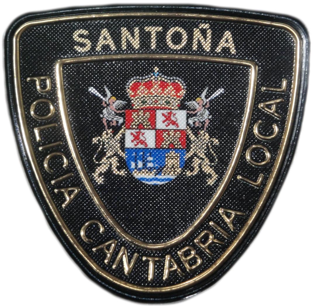 Policía Local Santoña parche insignia emblema distintivo patch ecusson