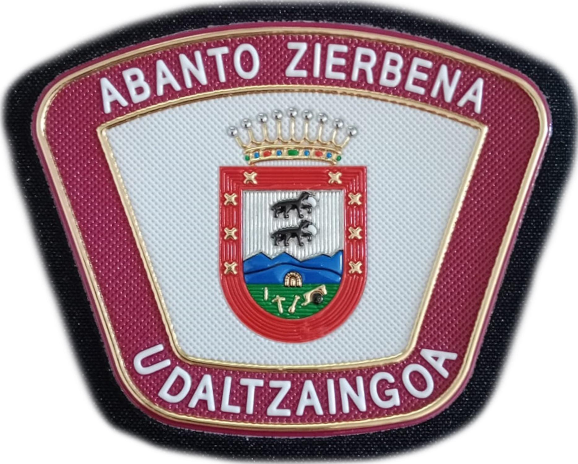 Policía Local Abanto Zierbena Udaltzaingoa parche insignia emblema distintivo patch ecusson police