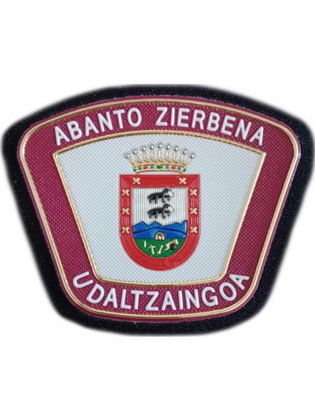 Policía Local Abanto Zierbena Udaltzaingoa parche insignia emblema distintivo patch ecusson police [0]