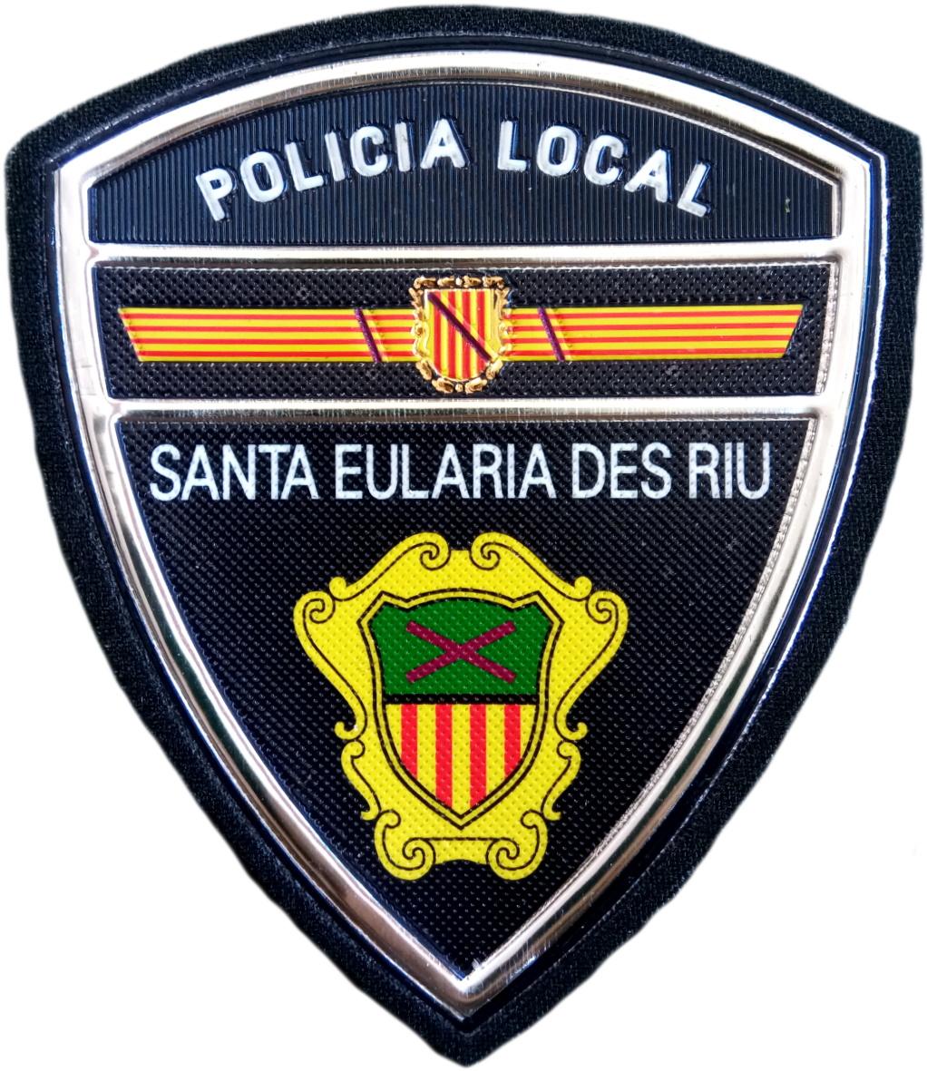 Policía Local Santa Eularia Des Riu parche insignia emblema distintivo