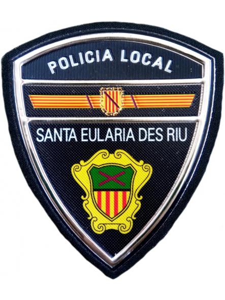 Policía Local Santa Eularia Des Riu parche insignia emblema distintivo