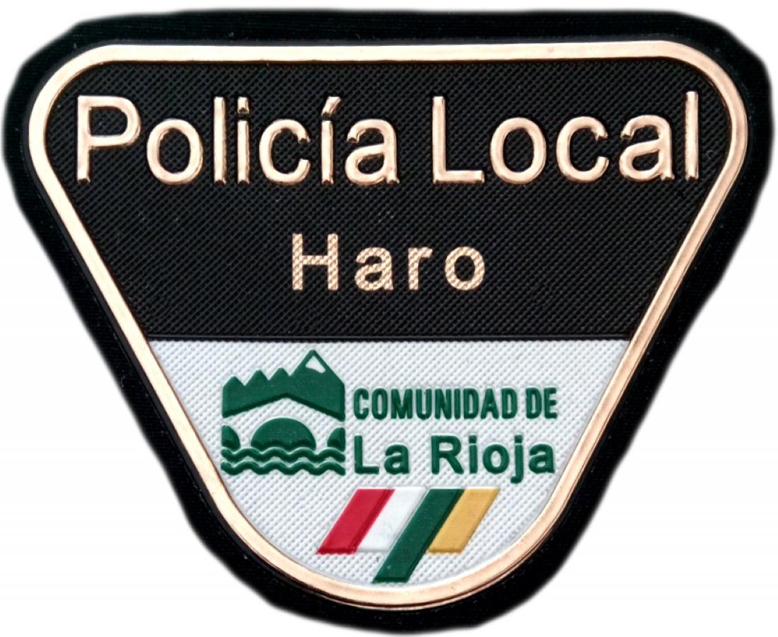 Policía Local Haro La Rioja parche insignia emblema distintivo