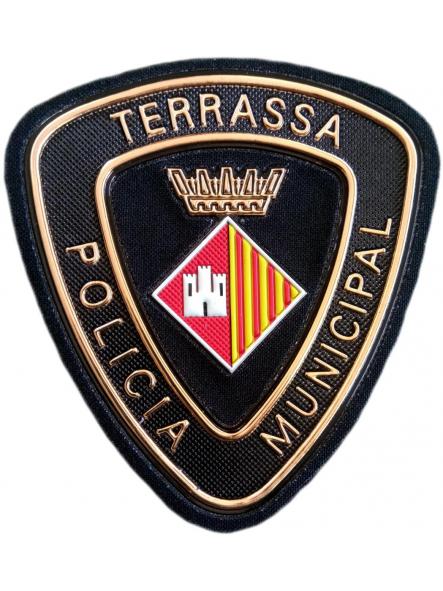 Policía Municipal Terrassa parche insignia emblema distintivo patch ecusson [0]