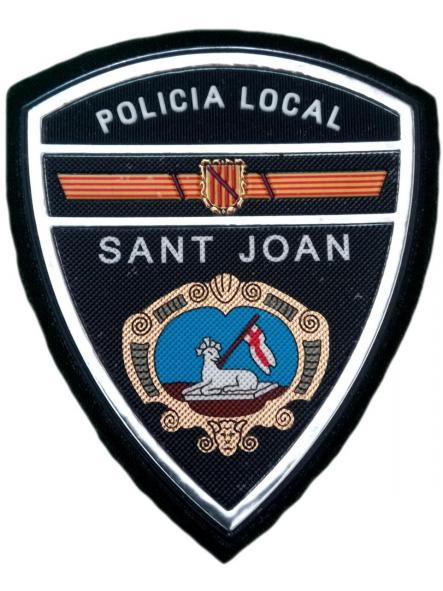 POLICÍA LOCAL SANT JOAN PARCHE INSIGNIA EMBLEMA DISTINTIVO [0]