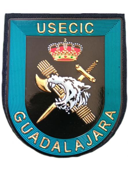 Guardia Civil Usecic Guadalajara parche insignia emblema distintivo