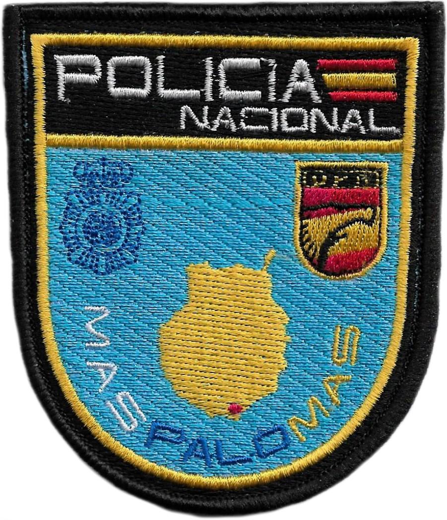 POLICÍA NACIONAL CNP UPR MASPALOMAS ISLAS CANARIAS PARCHE INSIGNIA EMBLEMA