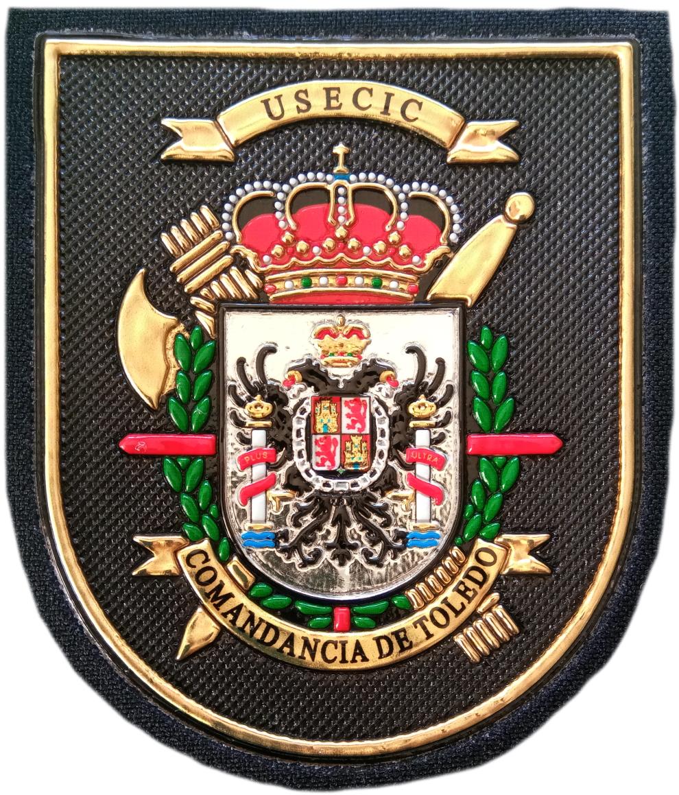 Guardia Civil Usecic Comandancia de Toledo parche insignia emblema distintivo patch ecusson gendarmerie