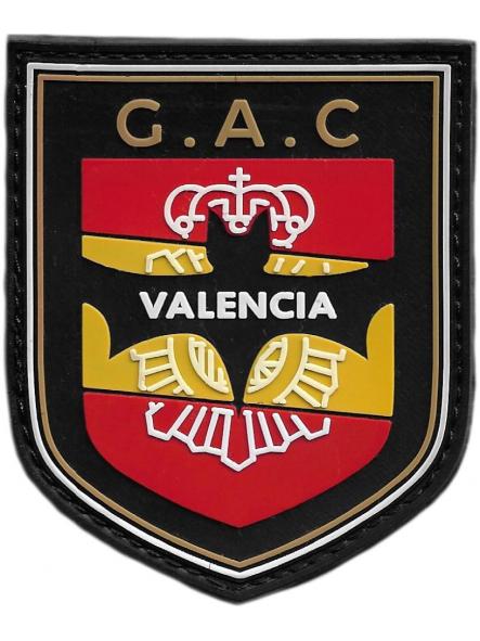 Policía Nacional Grupo de Atención al Ciudadano GAC Valencia parche insignia emblema patch ecusson 