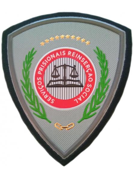 POLICÍA NACIONAL DE MOZAMBIQUE SERVICIO PRISIONES REINSERCIÓN SOCIAL PARCHE INSIGNIA EMBLEMA  [0]