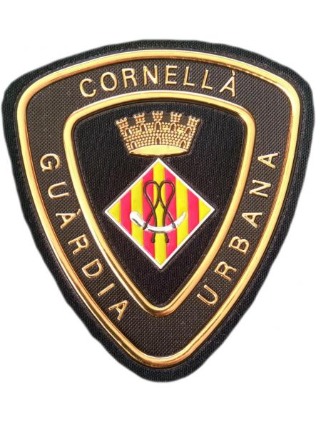 Policía Guardia Urbana de Cornellá parche insignia emblema distintivo [0]