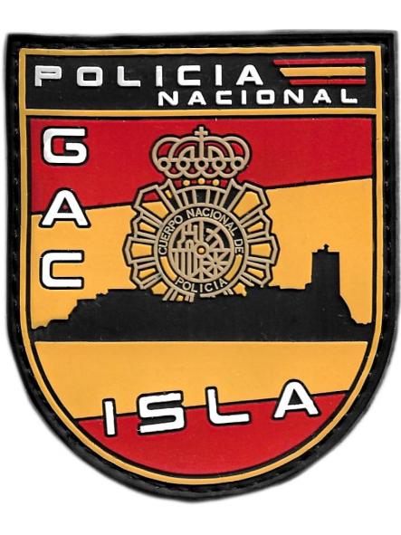 Policía Nacional CNP Grupo atención al ciudadano GAC ISLA San Fernando parche insignia emblema distintivo [0]