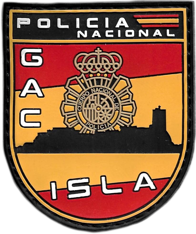 Policía Nacional CNP Grupo atención al ciudadano GAC ISLA San Fernando parche insignia emblema patch ecusson